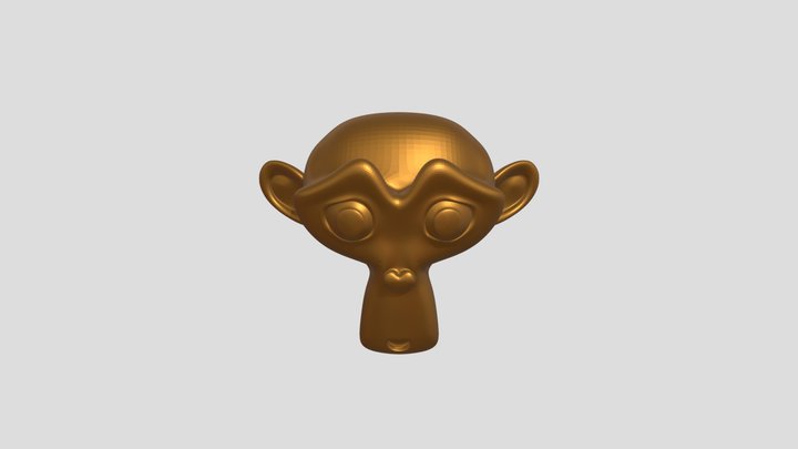 Monkey 3D Model