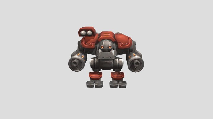 chicken gun robot mount – Modello 3D gratuito STL