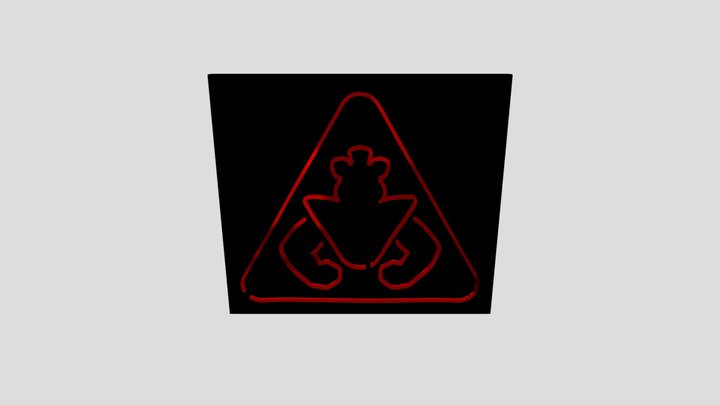 FNAF SB Logo Printable!! 3D Model