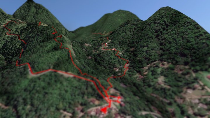 CHEMIN d'OR 3D Model