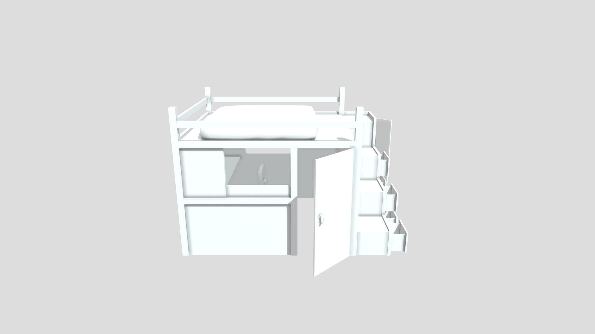 Bunkbed Loft Complete