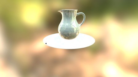 carafe Blanche 3D Model