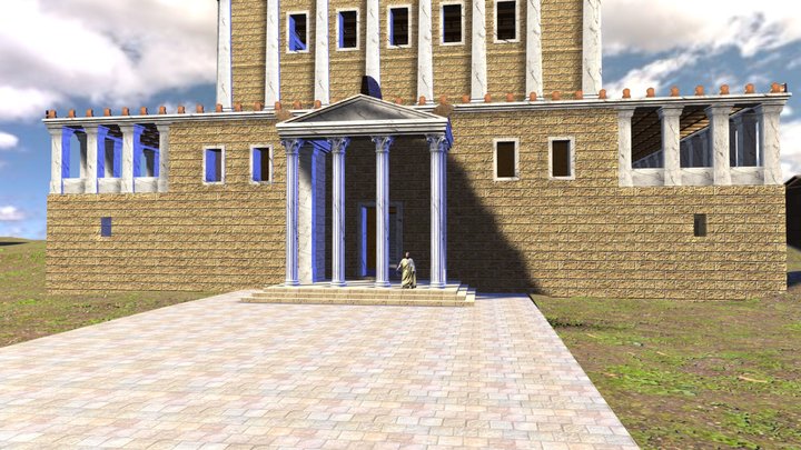 Odeon-of-Agippa 3D Model