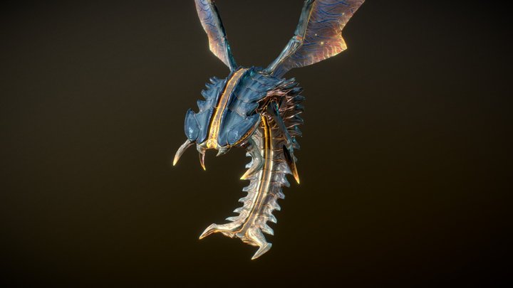 Alien Creature - Fling Bug 3D Model
