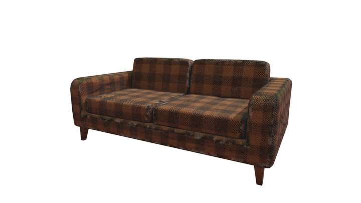 Vintage Sofa 3D Model