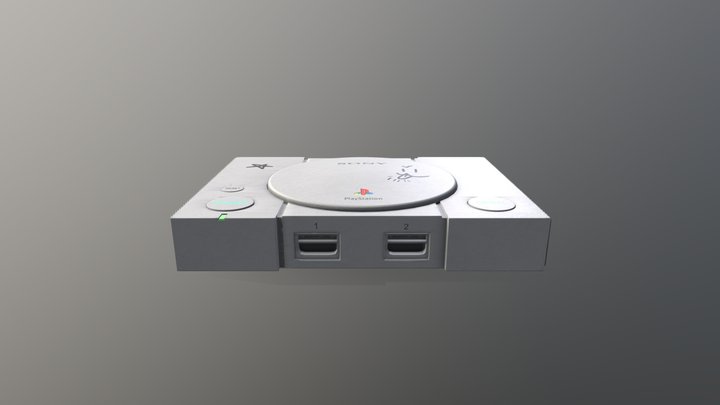PlayStation Classic Mini Console 3D Model