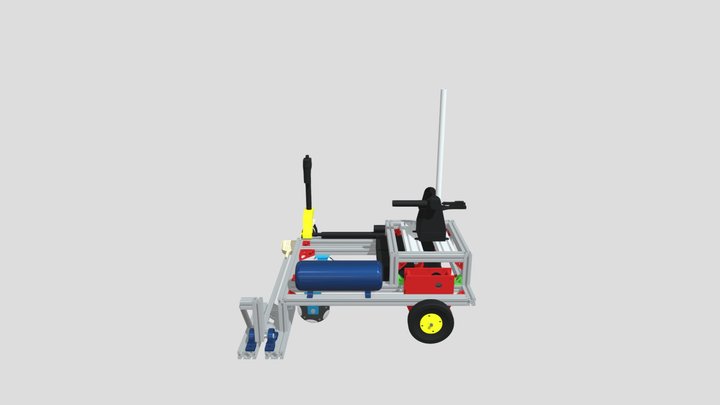 Robot Full Assembly 3D Model