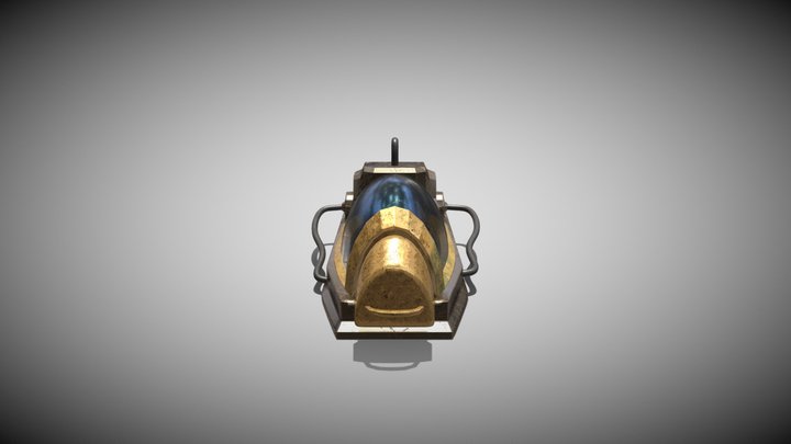 Sci-fi Machine Healing pod 3D Model