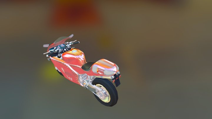 Ducati 748 3D Model