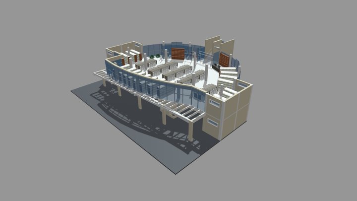Hub de Información 3D Model