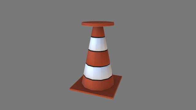 Silla_cono 3D Model