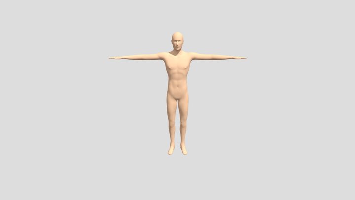 Catwalk Sequence male 3D Model