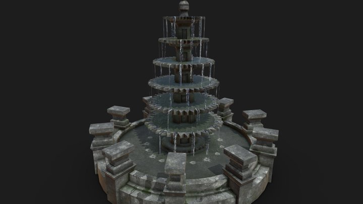 Fountain – Modello 3D gratuito STL