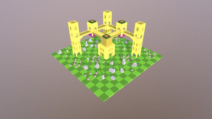 3Towers 3D Model