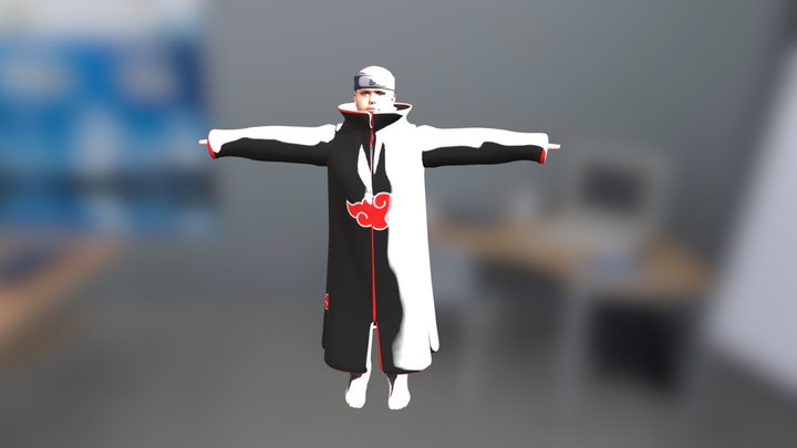 rida sidi ben ali akatsuki 3d – Gratis 3D-model STL