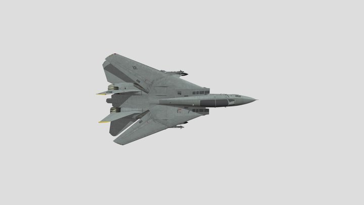 F-14-tomcat-top-gun-gear-up-downloadable 3D Model