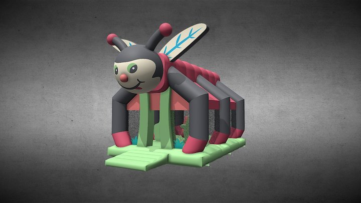 LADYBIRD BUGS BOUNCER 3D Model