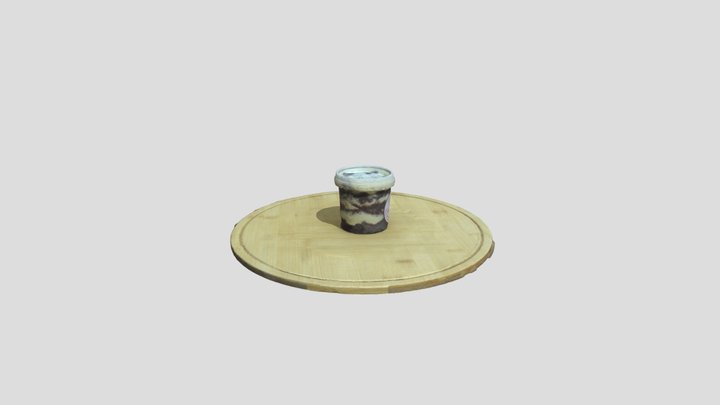 Bolo de Pote 3D Model
