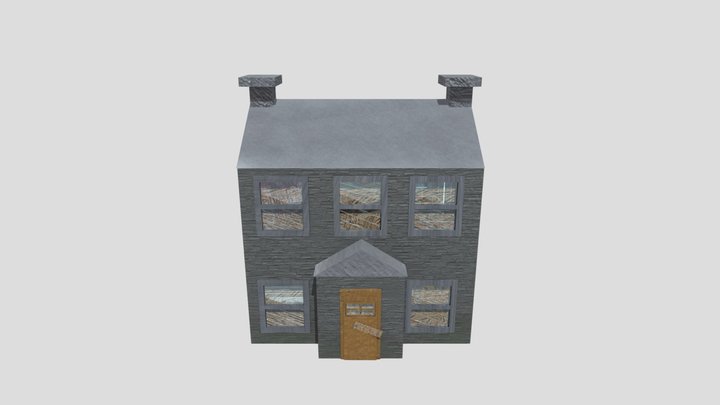 A1 House Export Textured 3D Model