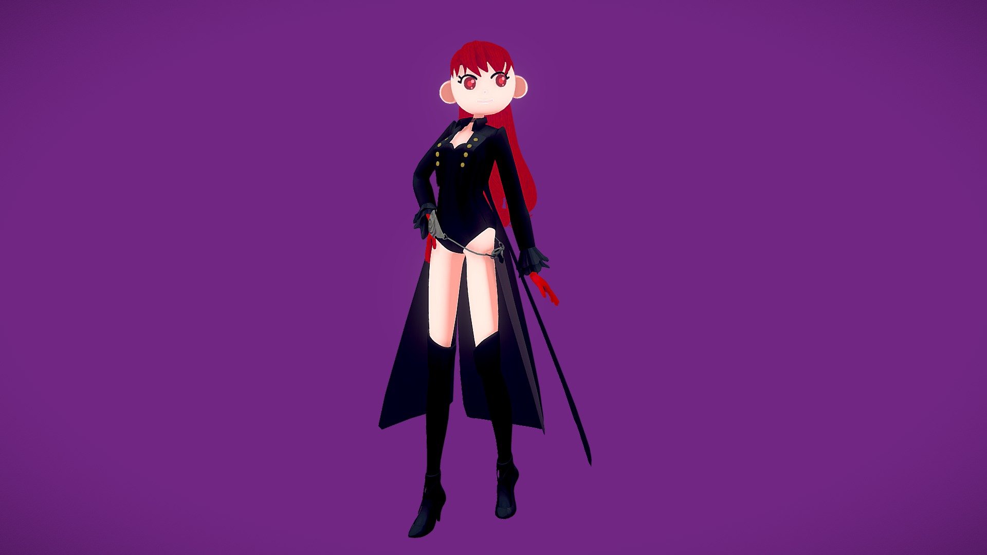 Persona 5 Kasumi Cartoon