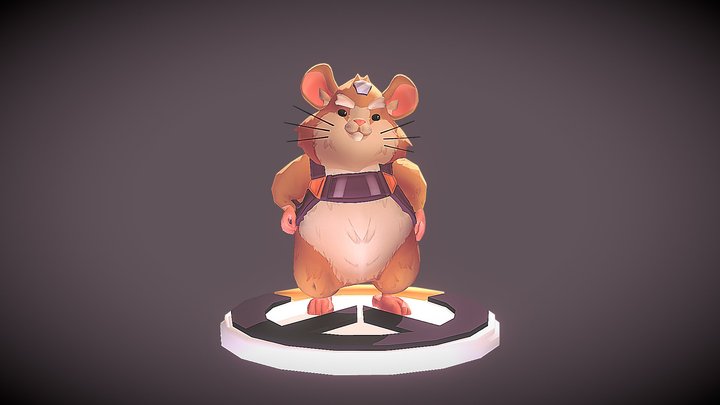 Hammond (Wrecking Ball) from Overwatch 3D Model