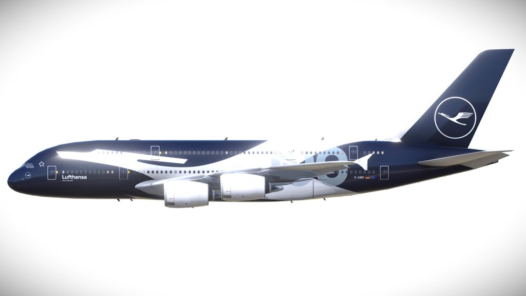Airbus A380 - 841 Lufthansa 100th Year