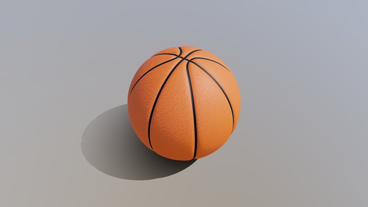Basketball – Free 3D Model STL
