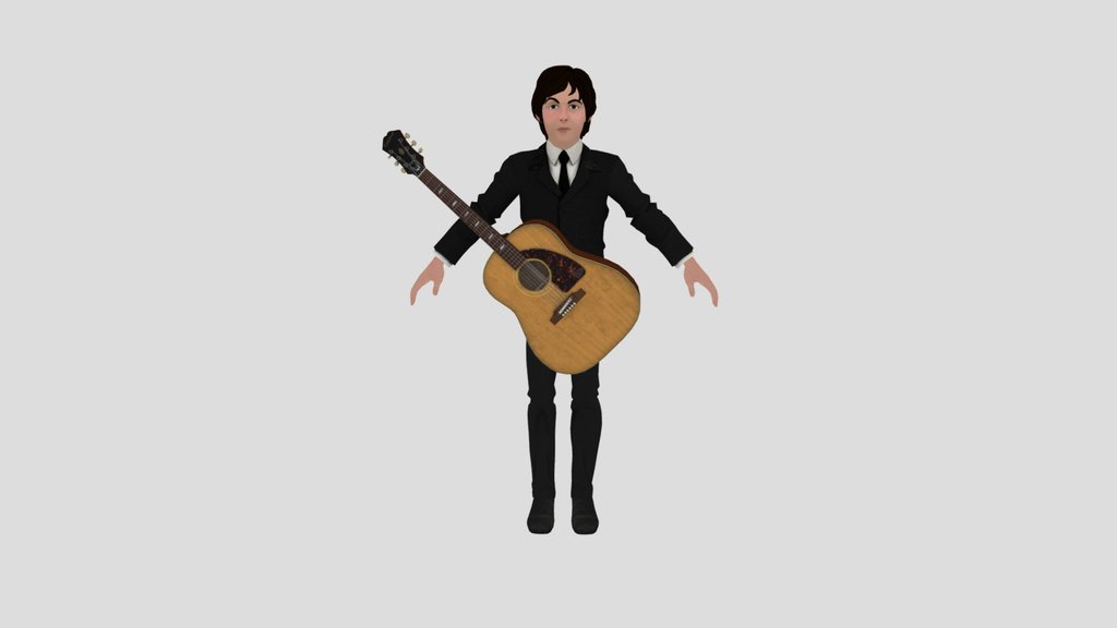 Paul McCartney Playing Blackbird/Yesterday