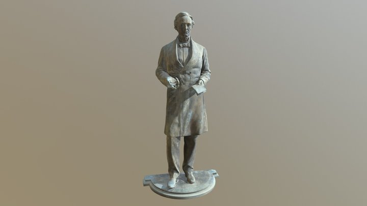 Jefferson Davis 3D Model