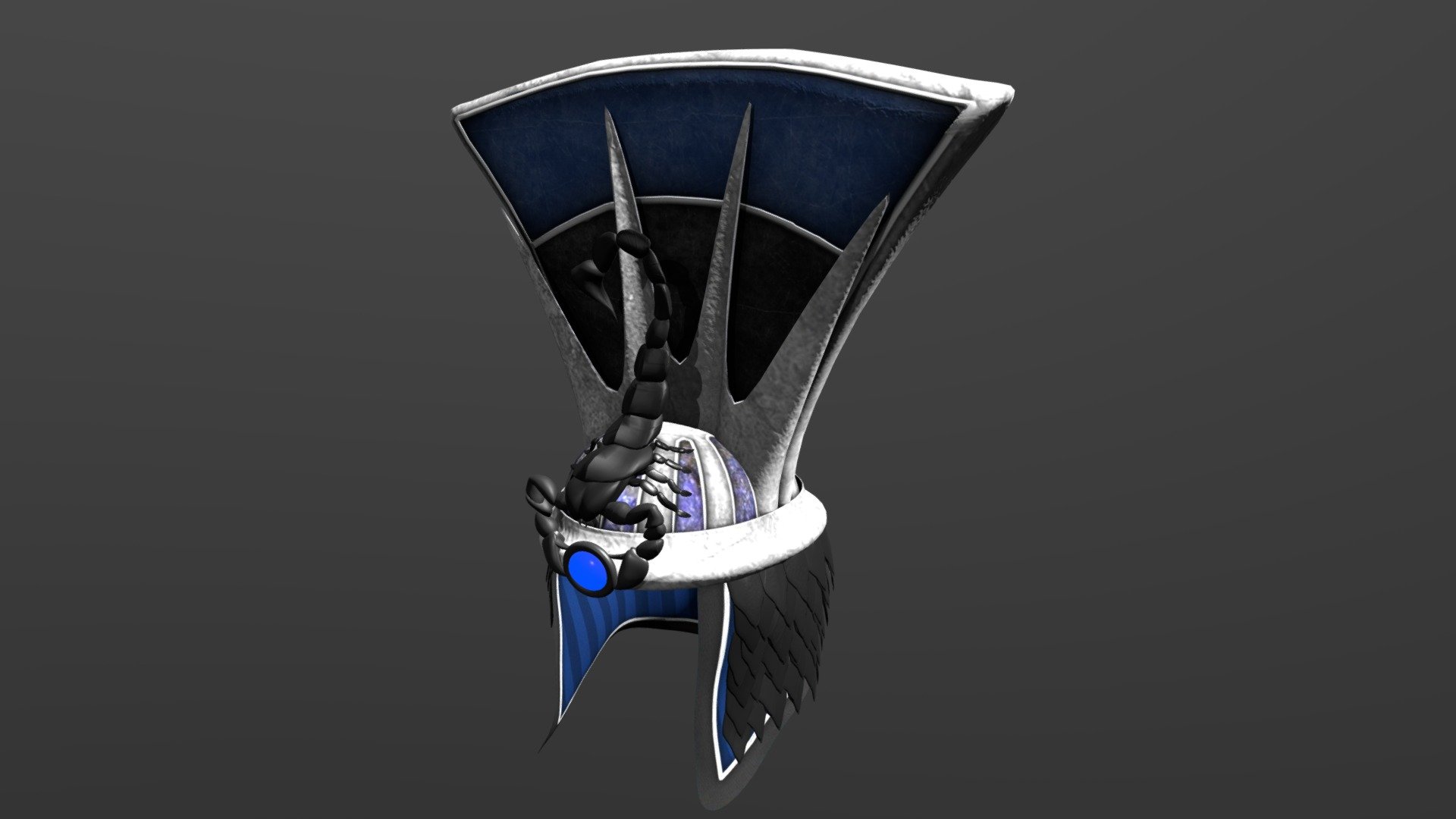 Scorpius Helmet (Blue)