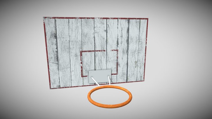 Basketball Hoop 3D Model