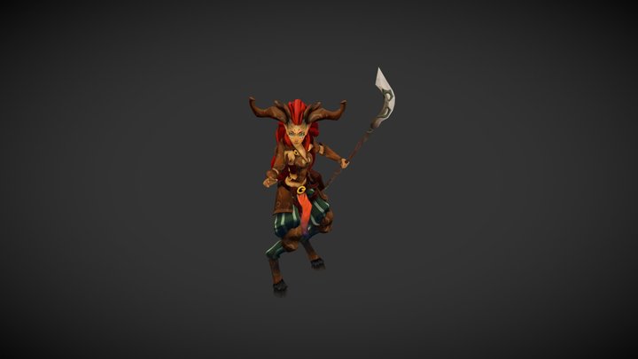 Faun @ Cast Spell 3D Model