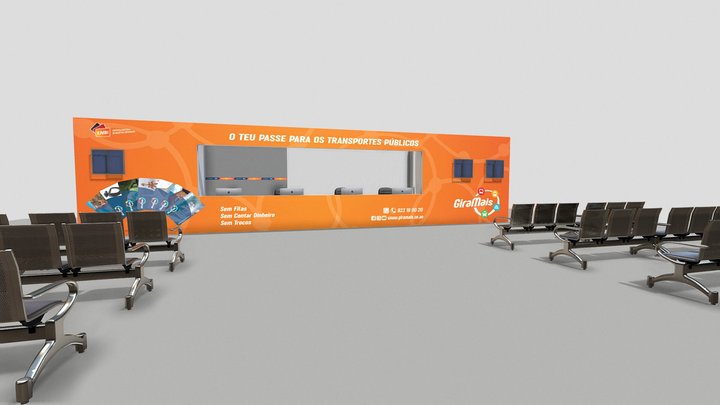 Loja_Contetores_ENBI_GIRAMAIS 3D Model