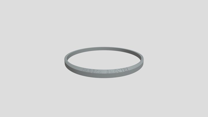 кольцо иванов готово2 3D Model