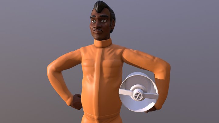 Willrow Hood - Star Wars 3D Model