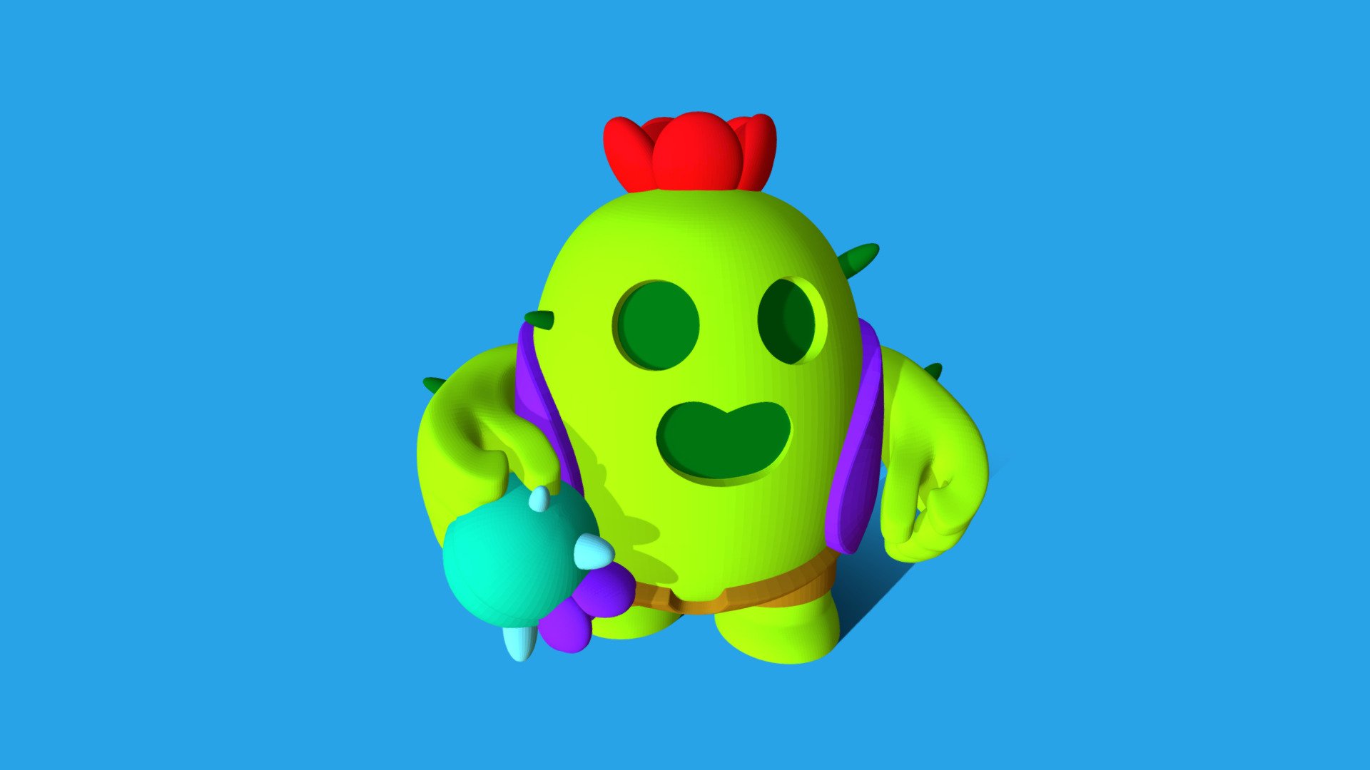 Brawl Stars Spike - Buy Royalty Free 3D model by Render at ...
