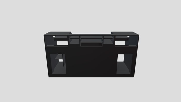 Desk Final 3D Model