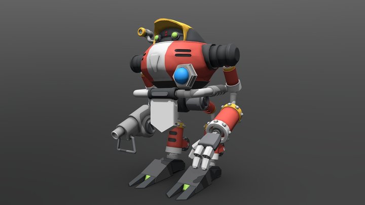 E-102 Gamma 3D Model