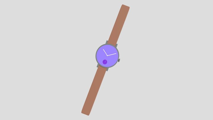 my first watch 3D Model