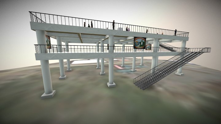 Westport Viewing Platform 3D Model