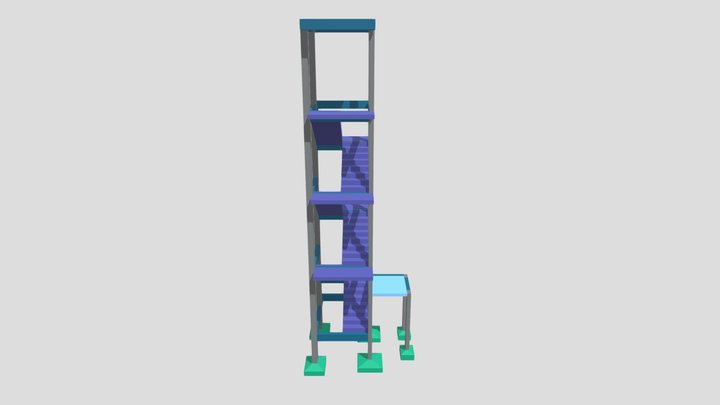 Jovarci-Estrutural Escada-PE-R00 - 04-02-25 3D Model