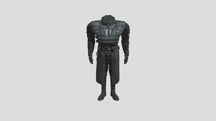 Upgraded_titan_tv_man_body 3D Model