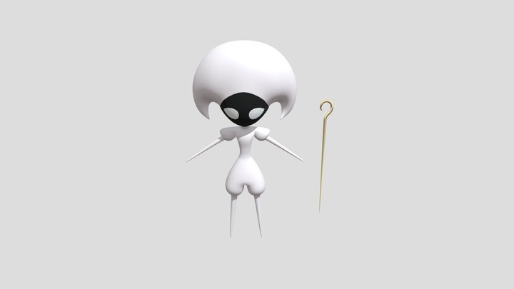Hollow Knight: Silksong: Lace [rigged] 3D Model