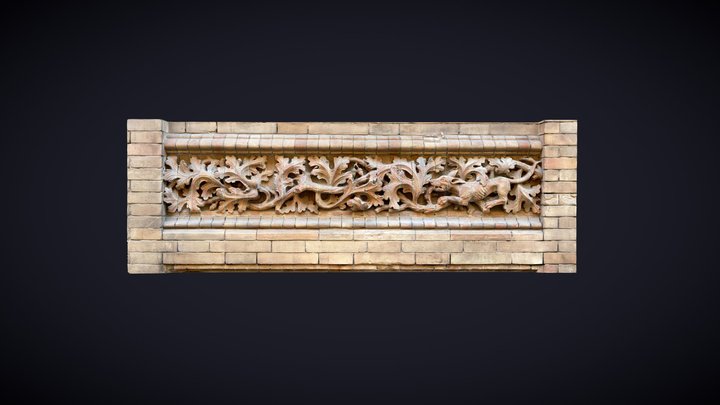 Detalle arquitectonico 3D Model