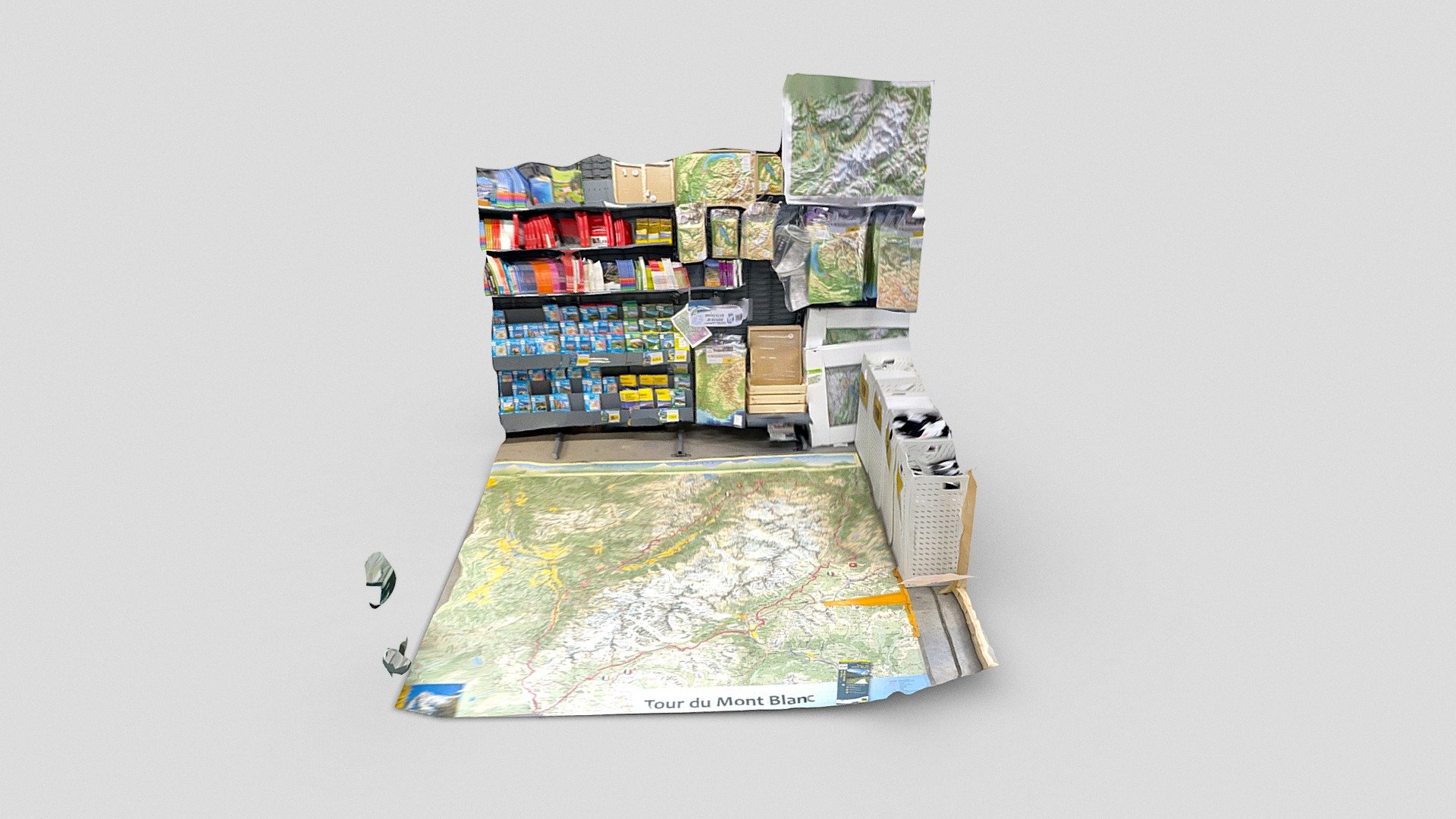 Day 227: Mont Blanc floor map