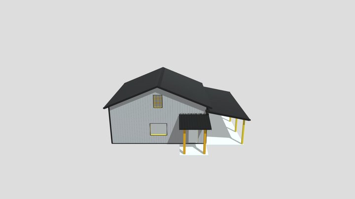 Alex house 1_0 3d 3D Model
