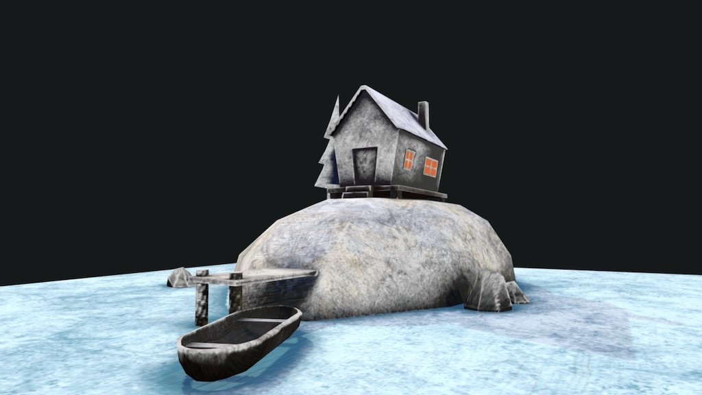 Winter Island - 3D model by MaYaShen [0df8d83] - Sketchfab