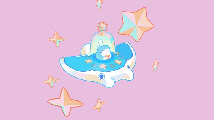Shark Traveler 3D Model
