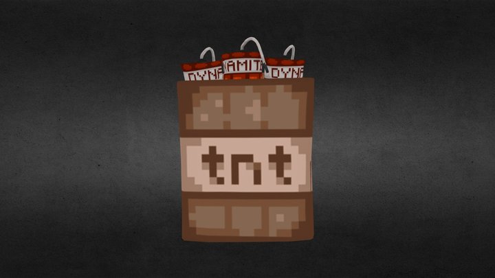 pixel_satchel_charge 3D Model