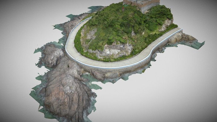 Reef and coastal road – Modello 3D gratuito STL